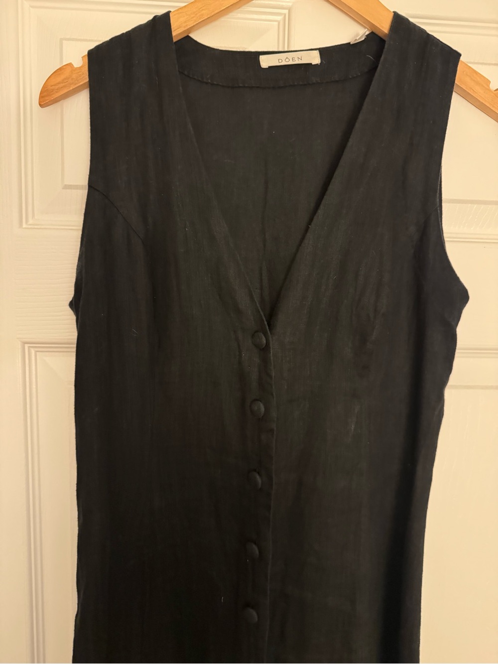 Doen Linen Button Dress